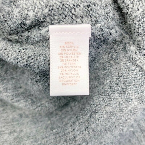 LC Lauren Conrad Womens Sweater Sequin Penguin M - Picture 9 of 10